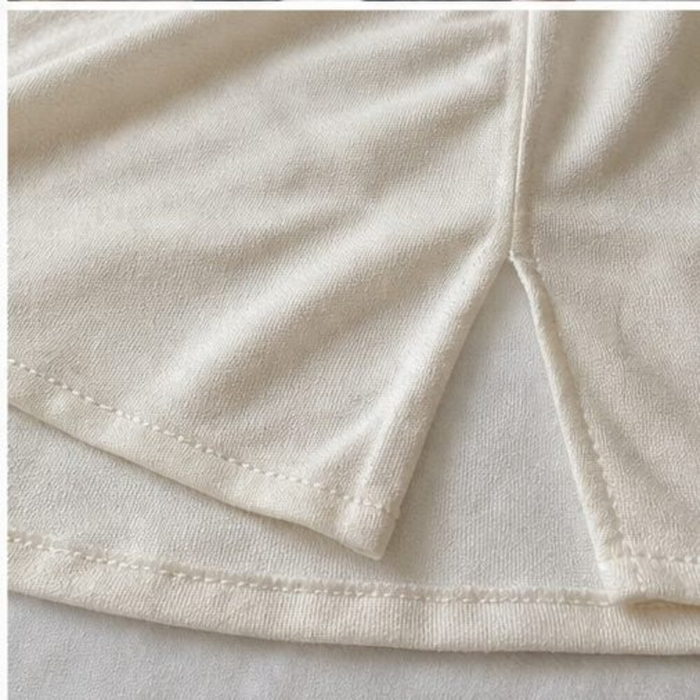 Cream Button Blouse - Picture 6 of 6